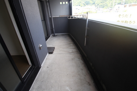バルコニー　※別部屋の写真です
