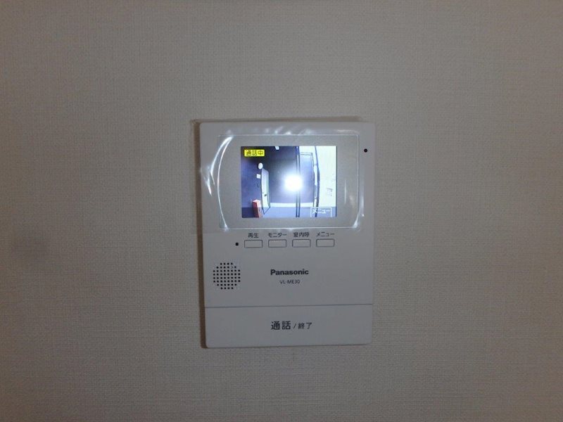 セキュリティ　モニター付ドアホン