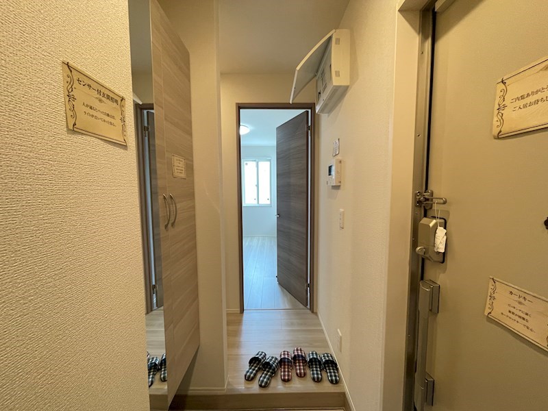 サンパティーク住吉の玄関写真