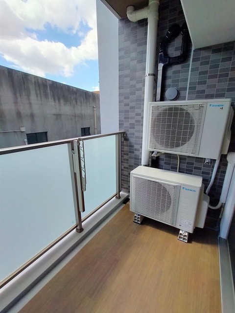 バルコニー　※同タイプ２０４号室の写真です。