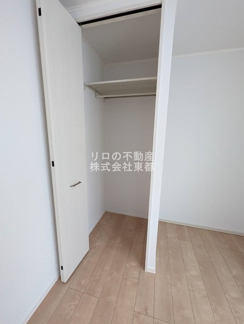 収納　奥行のある収納付です！増えがちな荷物をスッキリ収納できます！