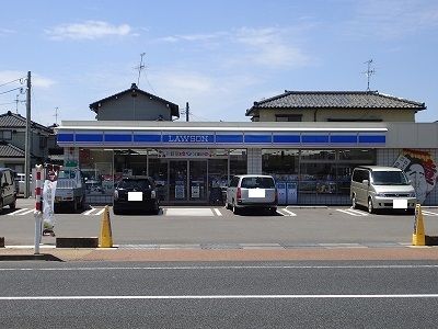 コンビニ　ローソン新潟白根七軒店（コンビニ）まで450m