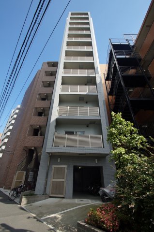 建物外観　ペット飼育可能の分譲賃貸マンションです。