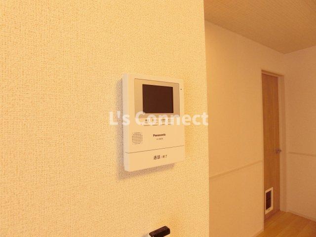 セキュリティ　突然の来客もＴＶモニターホンでしっかり確認。
