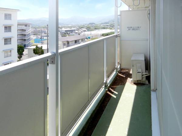 バルコニー　ビレッジハウスの同一物件・同一タイプの間取りの写真です