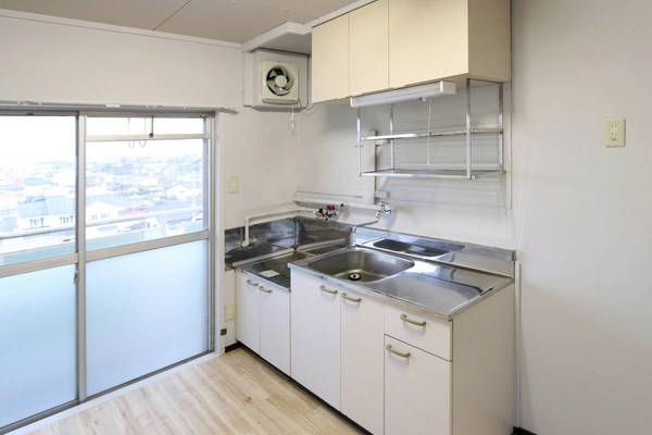キッチン　ビレッジハウスの同一物件・同一タイプの間取りの写真です
