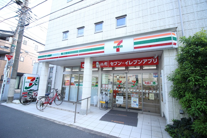 コンビニ　セブンイレブン川崎菅1丁目店（コンビニ）まで213m