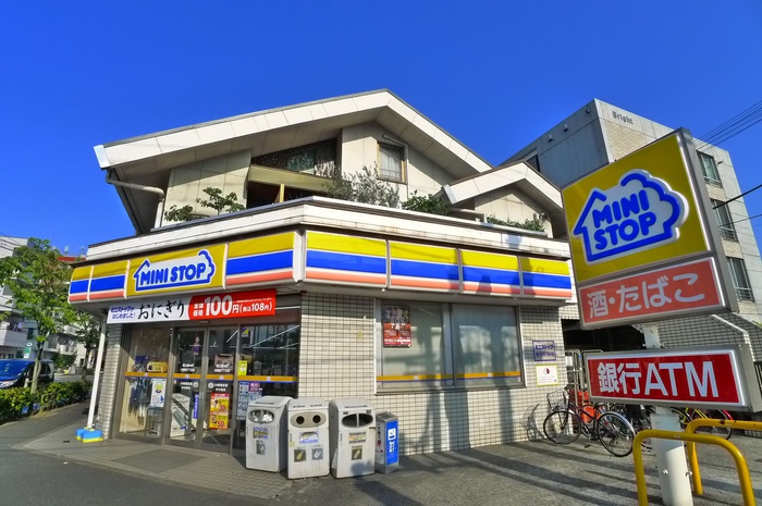 コンビニ　ミニストップ 中葛西７丁目店（コンビニ）まで500m