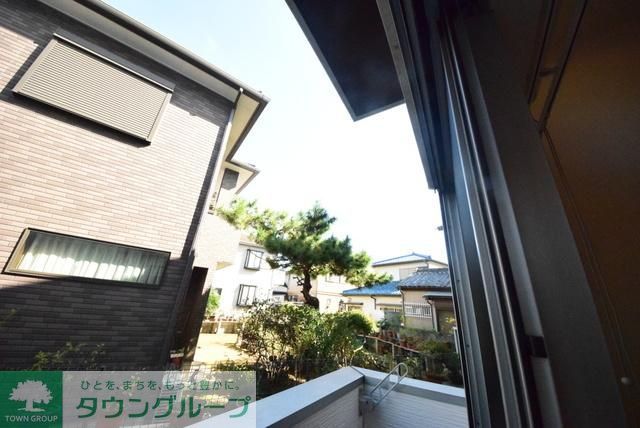 眺望　バルコニーからの景色です。