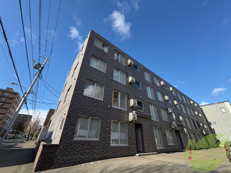 建物外観　札幌市中央区南６条「ハイデンス６－２２」
