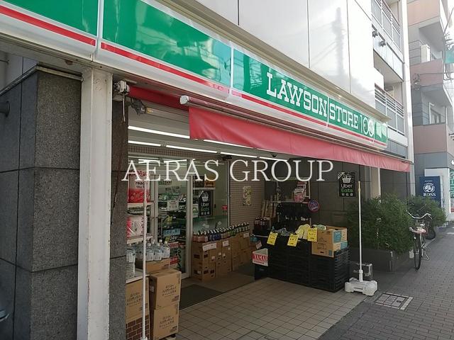 コンビニ　ローソンストア100蓮沼駅前店（コンビニ）まで69m