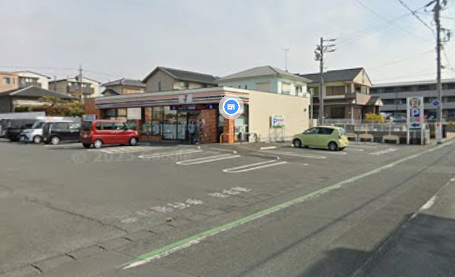 コンビニ　セブンイレブン磐田国府台店（コンビニ）まで2108m