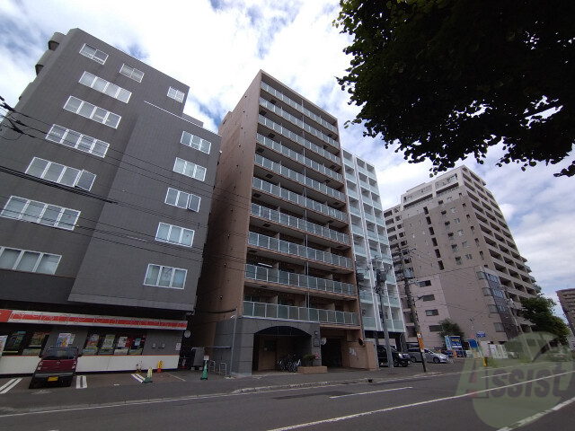 建物外観　札幌市北区北１０条西「クレール北１０条」