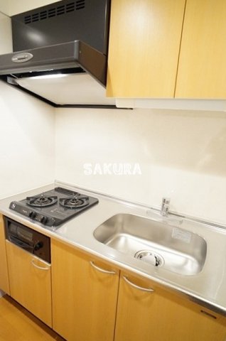 キッチン　自炊をされる方に嬉しい2口コンロ♪