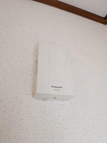 セキュリティ　チャイムで来客を確認できます