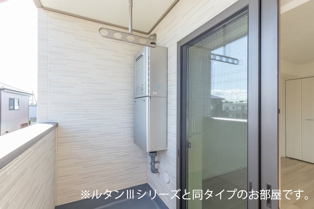 バルコニー　落ち着いた時間を過ごせるバルコニーです