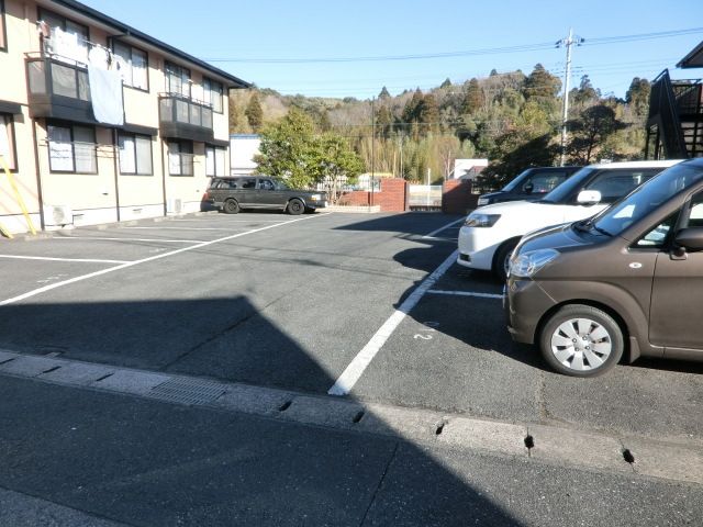 駐車場　敷地内の駐車場です。
