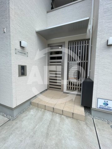 エントランス　リバード東住吉　エントランス