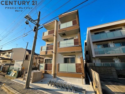 建物外観　人気のハウスメーカー施工で設備が豊富な1LDK