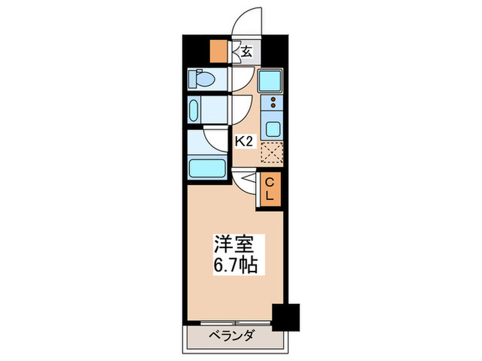 ドゥーエ新横浜の間取り写真