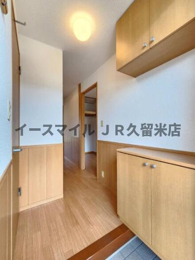 玄関　ゆったりとした玄関です