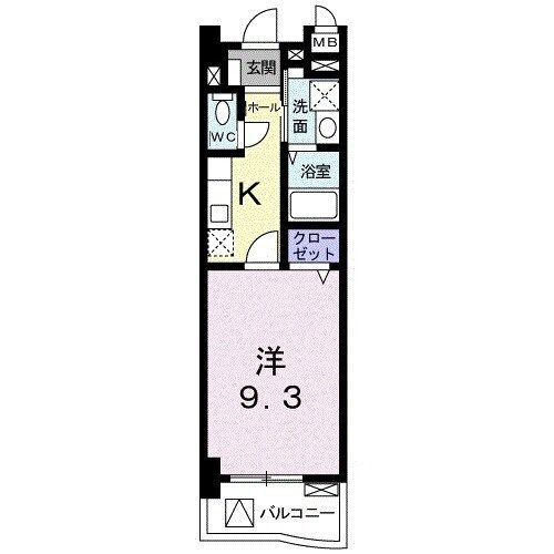近鉄名古屋線 白子駅 徒歩17分 3階建 築16年の間取り写真