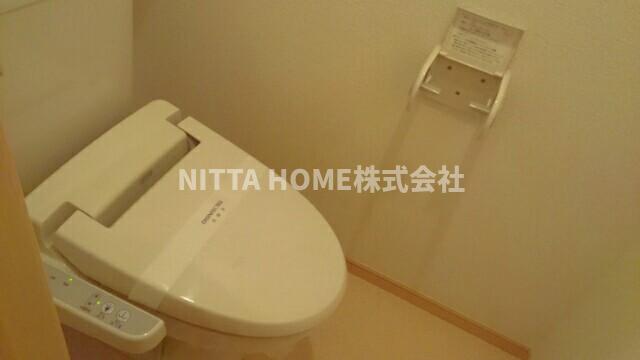 トイレ　トイレにはウォシュレットが付いています＊