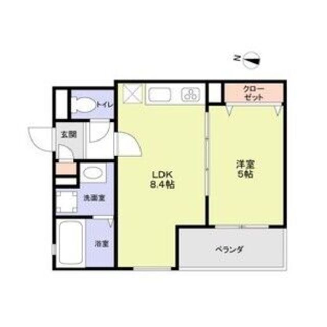 京阪本線 大和田駅 徒歩11分 3階建 築1年の間取り写真