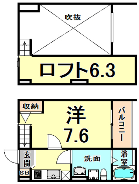 Sansovinoの間取り写真