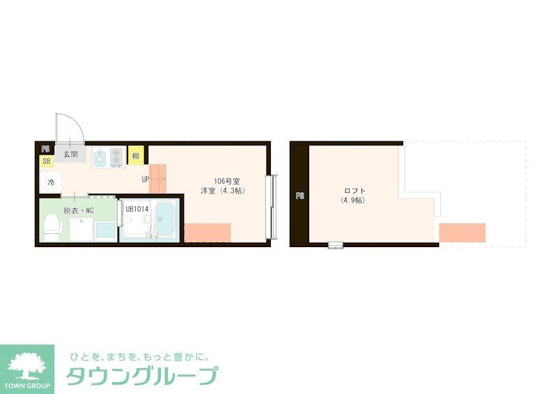 ハーモニーテラス西新井EASTの間取り写真