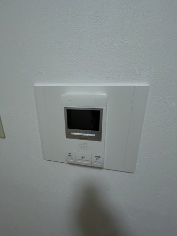 セキュリティ　モニター付きインターホンです