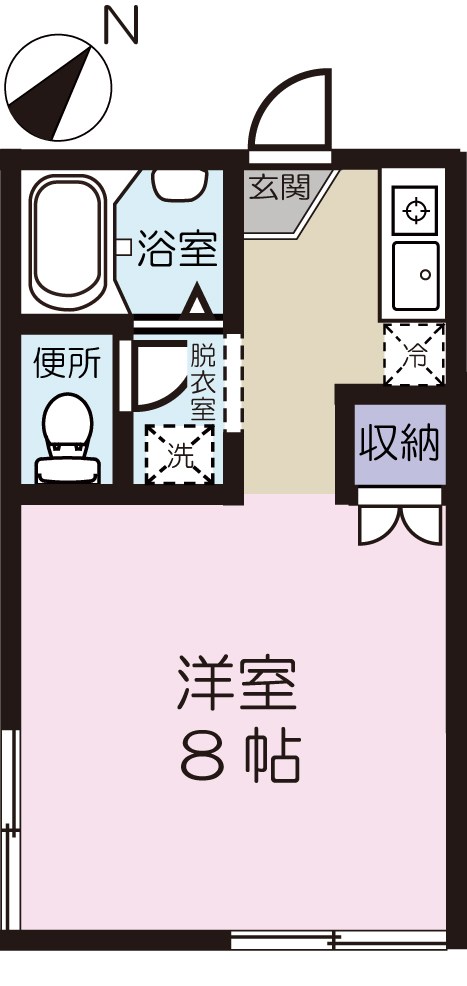 ジュネス東高円寺の間取り写真