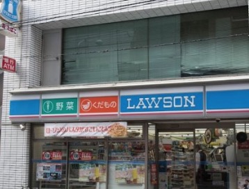 コンビニ　ローソン入船店（コンビニ）まで163m