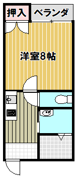 ピュアナカヌキ ぺ ッ ト 可の間取り写真