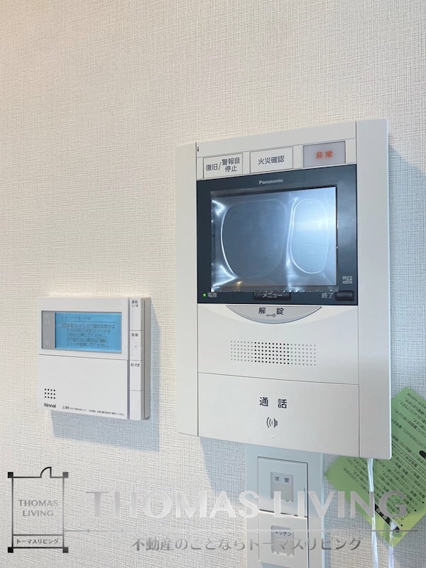 セキュリティ　TVモニターホン※同物件別部屋参考画像