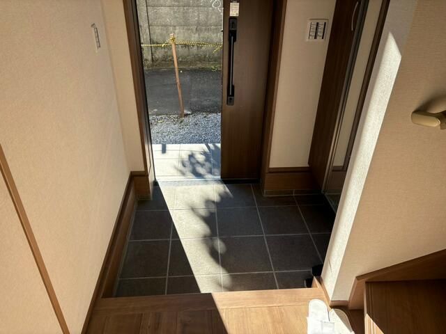 玄関　毎日通る玄関はこちらです