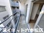 バルコニー　洗濯物はこちらへどうぞ。