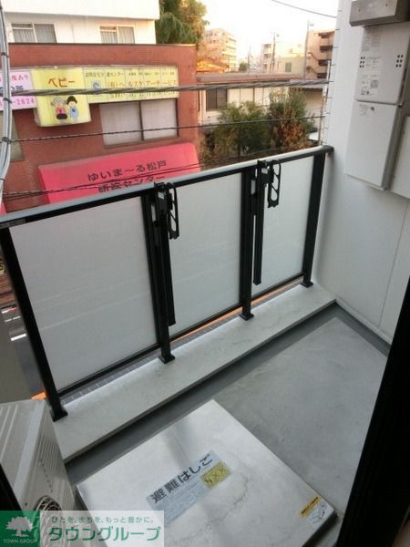 眺望　バルコニーです