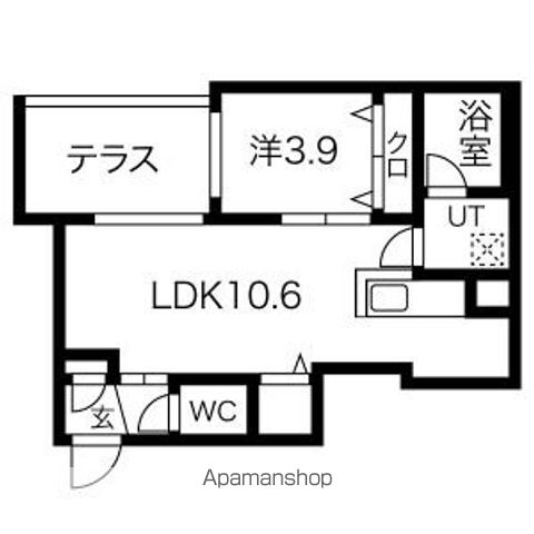 レジデンシア麻生中央の間取り写真