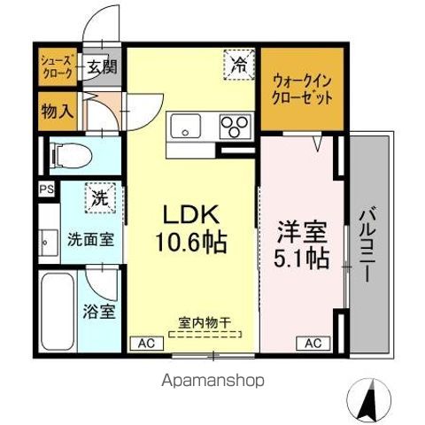 itovia青葉の間取り写真