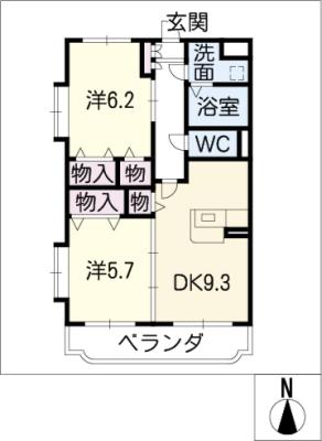 アスリートの間取り写真