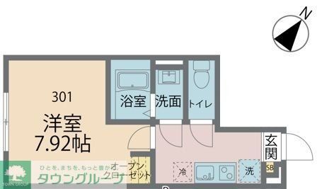 カインドネス江戸川の間取り写真