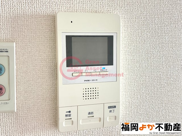 セキュリティ　【福岡よか不動産】TVモニタ付