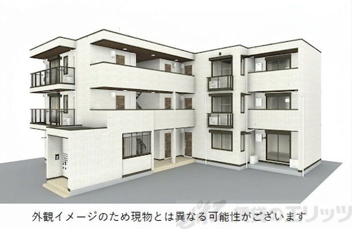 建物外観　外観パース図