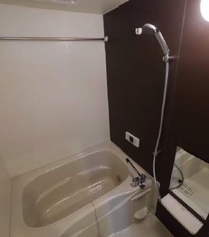バス・シャワールーム　コンパクトで使いやすいお風呂です