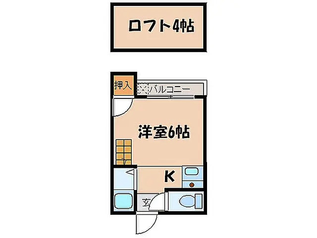 ガーディア城野の間取り写真