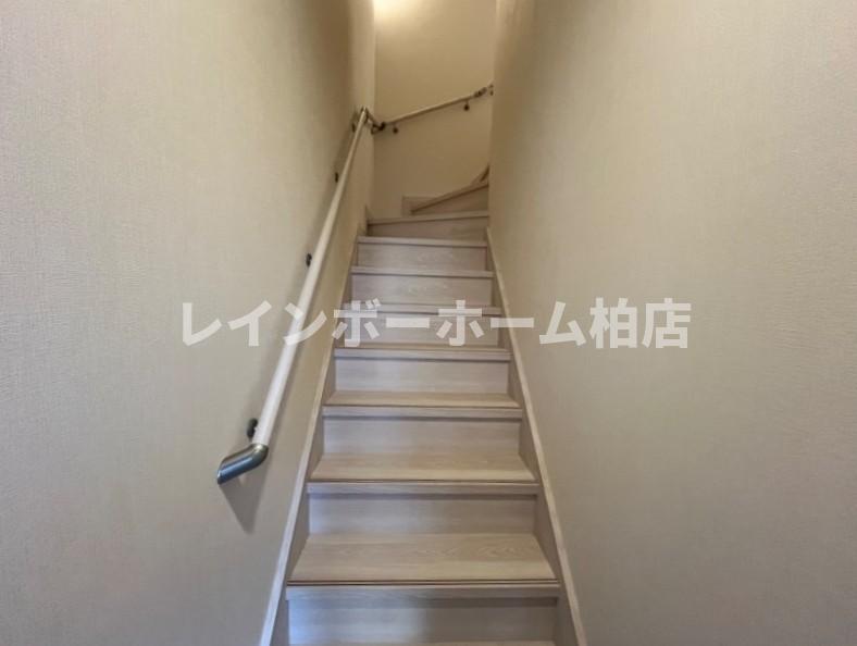 玄関　階段です