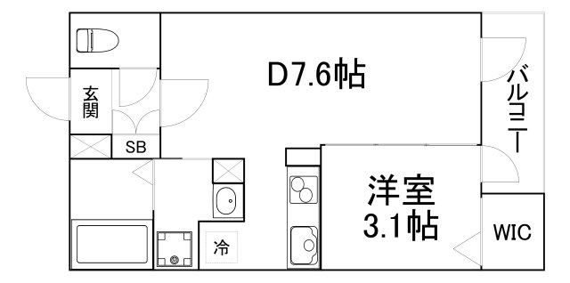 ファーストフィオーレ心斎橋イーストの間取り写真