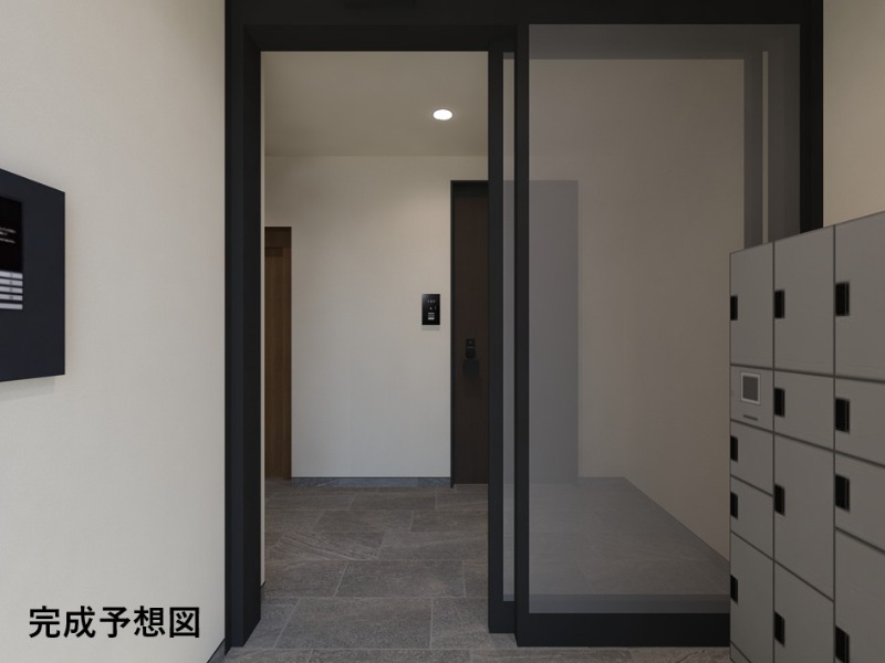 エントランス　内観パース(1)