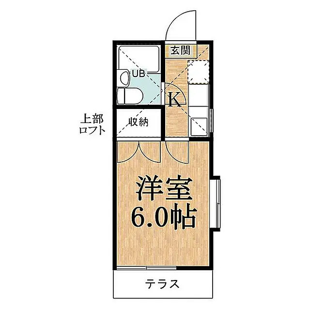 メゾン誉田の間取り写真